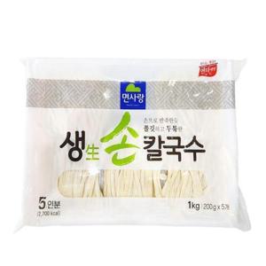 면사랑 생손칼국수 1kg  2봉