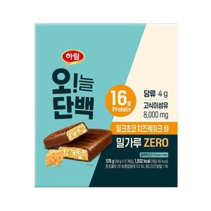 하림 오늘단백밀크초코치즈케이크바 48g 12개
