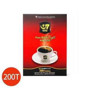 [셀러허브 식품]G7 퓨어블랙 라이트 200T