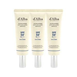 [홈쇼핑 최신상] 달바 썬 앰플 50ml 3개 선 크림 워터 베리어 안티 선에이징