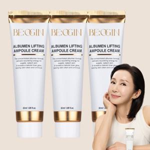 [비오진] 전인화의 비오진 알부민 리프팅 크림 단백질 트라넥삼산 저속노화 50ml, 3개