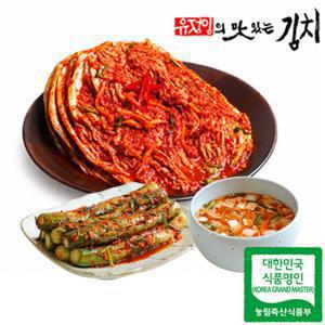 [유정임명인]맛있는 여름김치 3종(연포기김치 6kg+오이소박이 2kg+나박김치2kg, 총 10kg)