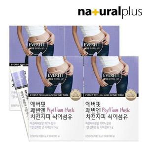 갤러리아_에버핏 쾌변엔 100% 차전자피 식이섬유 30포 4박스