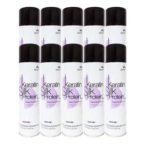 [미쟝센]꽃을든남자 케라틴 실크프로테인 초강력 헤어스프레이 로즈마리향 300ml x10
