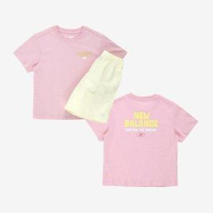 [뉴발란스]M 뉴발란스키즈트레이닝세트 PQC NK9YG2501U-25 STELLAR PLAY GROUND CP싱글+타슬란 반팔셋업