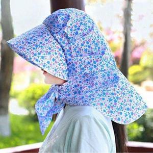 햇빛가리개모자 농부 목커버 밭일 야외 여자 작업모자 모자 햇빛 WFOJK4B