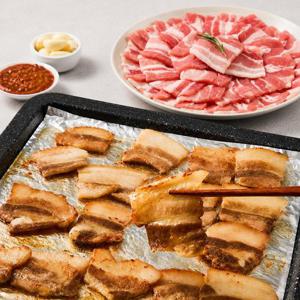 [푸른들] 스페인/네덜란드산 냉동 삼겹살 4mm 슬라이스 2kg