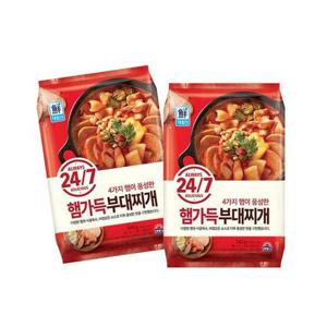 [베스트식품]대림 놀부 햄이 푸짐한 부대찌개 540g 3개