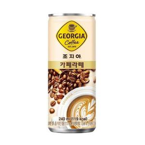 조지아 카페라떼 캔커피 240ml 60개