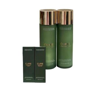 [셀러허브_뷰티]김정문알로에 큐어 하이드라 수딩 토너 + 에멀젼 130ml x1세트