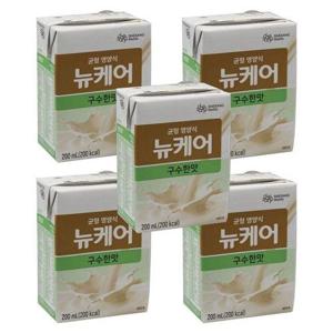 뉴케어 구수한맛 200ml 5개 건강음료 부모님 단백질 노인 고단백