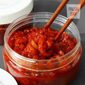 [수산식품명인] 밥도둑 반찬 젓갈 저염 오징어젓 400g