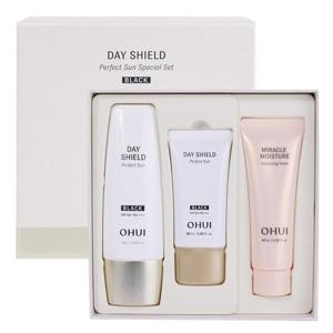 오휘 데이쉴드 퍼펙트 선 블랙 SPF 50+ 스페셜 세트 50ml+30ml