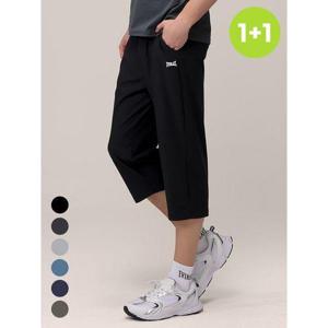 [에버라스트]1+1  남자 7부 여름 바지 스트라이프 팬츠