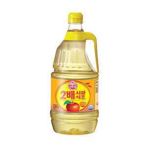 [오뚜기]오뚜기 2배 사과식초 1.8L X 6개