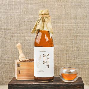 [푸르젠] 저온압착 100% 통들깨 1회착유 들기름 350ml (에어셀 안전포장)