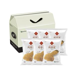 정품 카무트® 브랜드 호라산 밀 500g x 6봉 선물세트