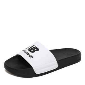 뉴발란스 NB 슬라이드 슬리퍼 화이트블랙 SD1101HWB2