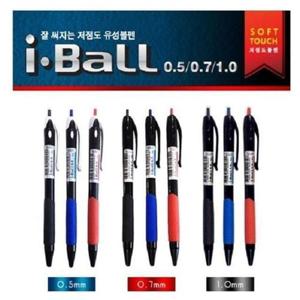 아이볼 1.0mm 빨강 사무용품 문구용품 (WCA48D7)