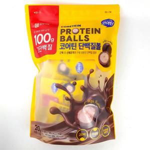 [코스트코] 종근당건강 코어틴 단백질볼 400g(20g x 20개) 고단백 무설탕 초콜릿