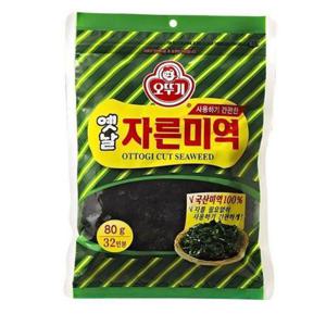 [베스트쇼핑]오뚜기 옛날자른미역 80g x4개