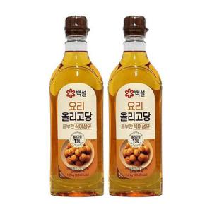 [백설] 요리 올리고당 1.2kg x 2개