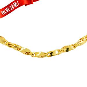 [골드모아] 순금 남성 목걸이 26.25g 24k [ 부메랑 ]