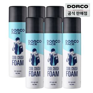 ★적립금사용가능★ [40ml 용량up] 도루코 페이스 대용량 쿨크러쉬 휘핑폼 250ml 6개