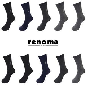 [레노마] 무지 남성 장목신사정장양말 10족 RM1501