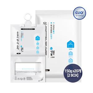 크리오 생활물가 옷걸이형 제습제 150g x20개