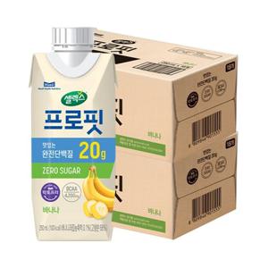 셀렉스 프로핏 드링크 바나나 250ml 36팩(18팩 2박스)