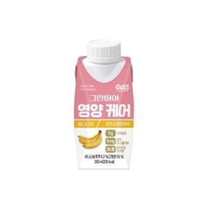 [정식품]그린비아 영양케어 바나나맛 200ml x 36팩