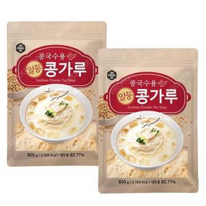 [동일]동일 콩국수용 일등 콩가루 800g 2개/귀리 율무차 콩국수 (16275042)