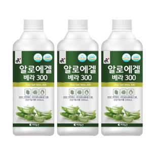 알로에겔 베라300 1000mL x 3병