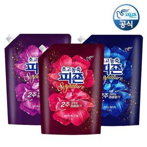 [피죤]피죤 초고농축 퍼퓸향기 섬유유연제 시그니처 1.3Lx3