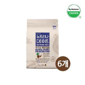 뉴트리나 강아지사료 체중관리 닭고기 2.1kg 6개