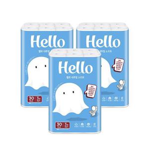 [헬로]헬로 내추럴 소프트 27m 30롤 3팩