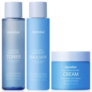 데이멜로우 아쿠알론 워터리 3종세트 (토너+에멀젼+수분크림 각 300ml)