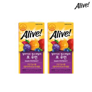 얼라이브 멀티비타민 포 우먼 60정 2병