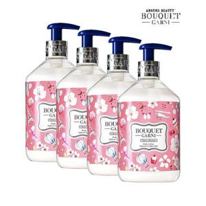 부케가르니 딥 퍼퓸 바디로션 체리블라썸향 520ml x4개