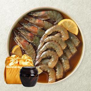 [보자기동봉]국산 알배기 새우장 2kg 선물세트