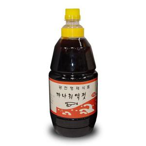 [명가일품] 5년숙성 광천 까나리액젓 2.1kg