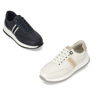 [정상가 189,000원] 엘칸토 마쯔 남성 데일리 웨빙 스니커즈 3.5cm LCMS52M613