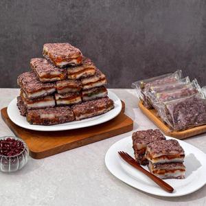 [도깨비떡방] 단호박 찹쌀시루떡 800g x 2팩(팩당6-8개입)