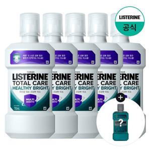 리스테린 헬씨 브라이트 750ml x5 +(증)쿨민트250ml
