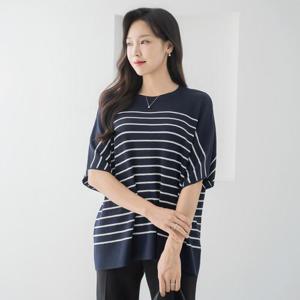 엄마옷 마담4060 비스코스린넨니트 -QKN2606004-