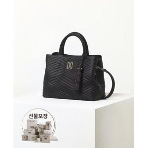 갤러리아_DCBA3F366BK 닥스 [CARLISLE] 블랙 칼라일 가죽 스몰 토트백