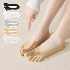 여성 펀칭 메쉬 발가락 덧신 WFJ2ESW