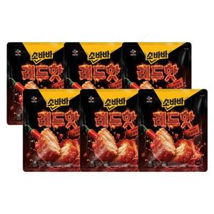 [CJ] 고메 소바바 레드핫 순살치킨 240g x6개