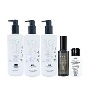 가히 공주부양 볼륨부스터 샴푸 500ml 3개+50ml 1개+헤어오일 1개